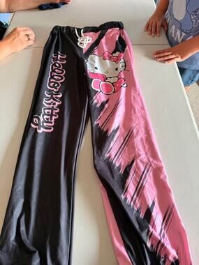 Hello Kitty Pink and Black pants